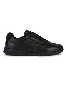 Kožené sneakers boty Geox U SPHERICA EC2 černá barva, U45BXD 000LM C9999