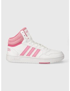 Dětské sneakers boty adidas Originals HOOPS 3.0 MID K růžová barva