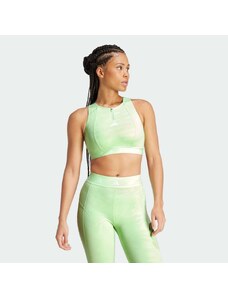 Adidas Powerimpact Training Medium-Support Techfit High-Neck Zip Bra