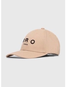Bavlněná baseballová čepice IRO béžová barva, s aplikací