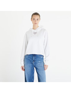 Tommy Hilfiger Dámská mikina Tommy Jeans Relaxed Essential Logo Hoodie White