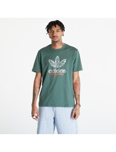 adidas Originals Pánské tričko adidas Training Supply Short Sleeve Tee Green Oxide