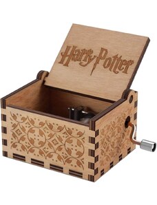 Hrací skříňka Harry Potter dřevěná