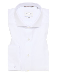 Společenská košile Eterna Slim Fit "Twill" neprůhledná bílá 8817_00F482