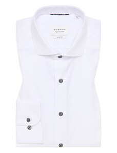 Košile Eterna Slim Fit "Twill" neprůhledná bílá 8819_00F182