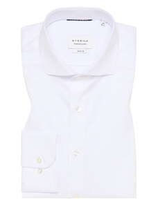 Košile Eterna Slim Fit "Twill" neprůhledná bílá 8817_00F182