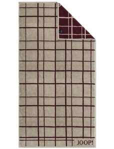 Ručník JOOP! Select Layer, 80 x 150 cm - rouge (červeno-béžová)