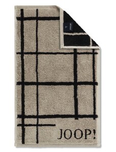 Ručník JOOP! Select Layer, 30 x 50 cm - ebony (černo-béžová)