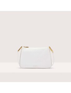 COCCINELLE MAGIE KOŽENÁ MINI BAG BRILLANT WHITE SS24