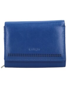 Dámská kožená peněženka tmavě modrá - Bellugio Glorgia tmavě modrá