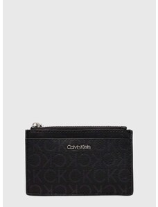 Peněženka Calvin Klein černá barva, K60K611935