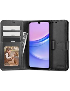 Ochranné pouzdro pro Samsung Galaxy A15 - Tech-Protect, Wallet Black
