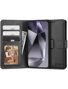 Ochranné pouzdro pro Samsung GALAXY S24+ PLUS - Tech-Protect, Wallet Black