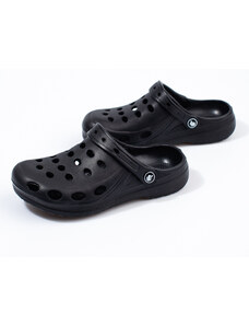 Shelvt lightweight boys' slippers black