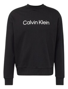 Calvin Klein Mikina 'HERO' černá / bílá