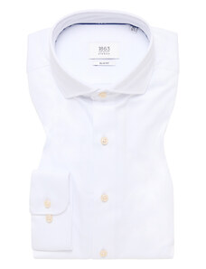 Košile Eterna Slim Fit "Uni Jersey" Soft tailoring bílá 2159_00YS82