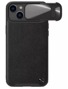 Kryt Nillkin CamShield S Leather Magnetic Case for Apple iPhone 14/13 , barva černá