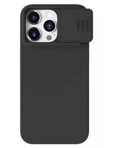 Kryt Nillkin CamShield Silky Silicone Case for Apple iPhone 12/12 Pro , barva černá