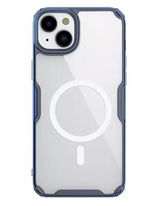 Kryt Nillkin Nature Pro Magnetic TPU Case for Apple iPhone 14/13 , barva čirá-, barva modrá