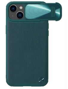 Kryt Nillkin CamShield S Leather Magnetic Case for Apple iPhone 14/13 , barva zelená