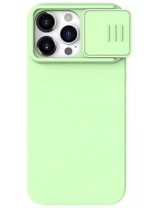 Kryt Nillkin CamShield Silky Silicone Case for Apple iPhone 15 Pro Max , barva mátová