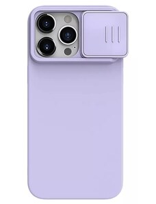 Kryt Nillkin CamShield Silky Silicone Case for Apple iPhone 15 Pro , barva fialová