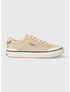 Tenisky Pepe Jeans PMS31044 pánské, béžová barva, BEN BASIC