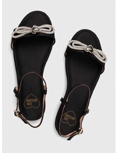 Sandály Love Moschino dámské, černá barva, JA16181G1IJO0000