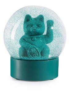 Dekorace Donkey Maneki Neko Lucky Globe Green