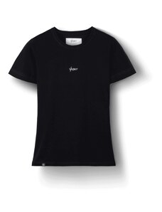 Vasky Urban Black dámské triko s krátkým rukávem bavlněné černé česká výroba ze Zlína