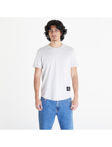 Pánské tričko Calvin Klein Jeans Badge Turn Up Short Sleeve Tee Lunar Rock