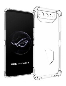Techsuit Anti Shock silikonové pouzdro pro Asus ROG Phone 7 transparentní