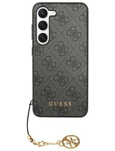 Originální kryt GUESS - hardcase 4G Charms Collection GUHCS24MGF4GGR pro Samsung Galaxy S24 Plus , barva černá
