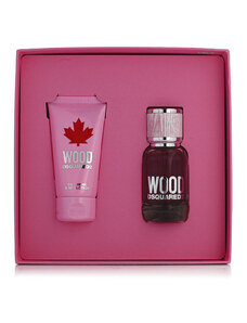 Dsquared2 Wood for Her EDT 30 ml + BL 50 ml W varianta Pink Cover with White Stars