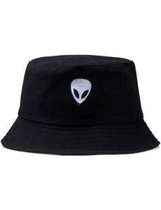 Camerazar Rybářský Klobouk BUCKET HAT, Černý - Polyester a Bavlna, Univerzální Velikost 52-58 cm