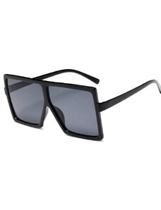 Camerazar Velké retro sluneční brýle pro ženy, černé, plastový rám, UV filtr 400 kat. 3 - Varianta 2