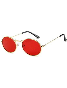 Camerazar Retro kulaté sluneční brýle s UV 400 filtrem, barva obrouček dle výběru, rozměry čočky 40x55 mm