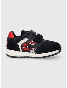 Dětské sneakers boty Geox ALBEN tmavomodrá barva