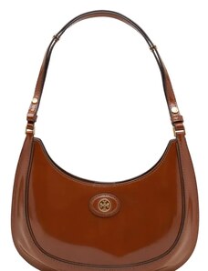 TORY BURCH Kůžoné hobo kabelka Robinson Spazzolato Convertible