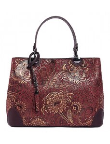 Luxusní italská kabelka z pravé kůže VERA "Befeli" 24x33cm