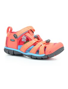sandály Keen Seacamp Coral/Poppy red K (CNX)