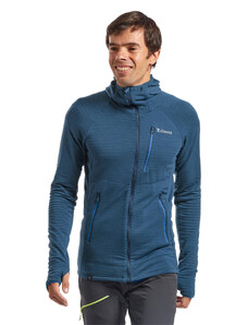 SIMOND Pánský svetr z vlny merino s kapucí Alpinism modrý