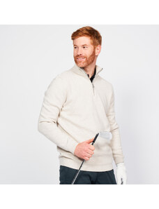 INESIS Pánský golfový svetr se zipem u krku MW500
