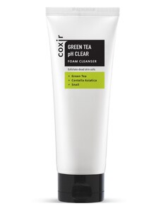 COXIR - GREENTEA pH CLEAR CLEANSER - Korejský čistící gel 150 ml