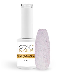 UV/LED Gel Polish Finish Cotton Pastels - 013, Bliss - matný finish gel lak