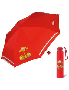 Scout EMOJI RED - dívčí skládací deštník