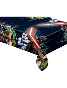GODAN Plastový ubrus Star Wars Galaxy - Hvězdné války - 120 x 180 cm