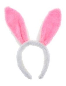 WIKY Čelenka uši králík - zajíček - farma - Velikonoce