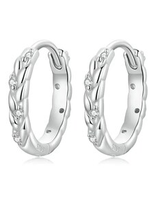GRACE Silver Jewellery Stříbrné náušnice se zirkony Elia - stříbro 925/1000