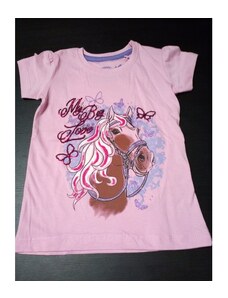 Ostatní Texface dívčí tričko s kr. rukávem (Hlava koně)
